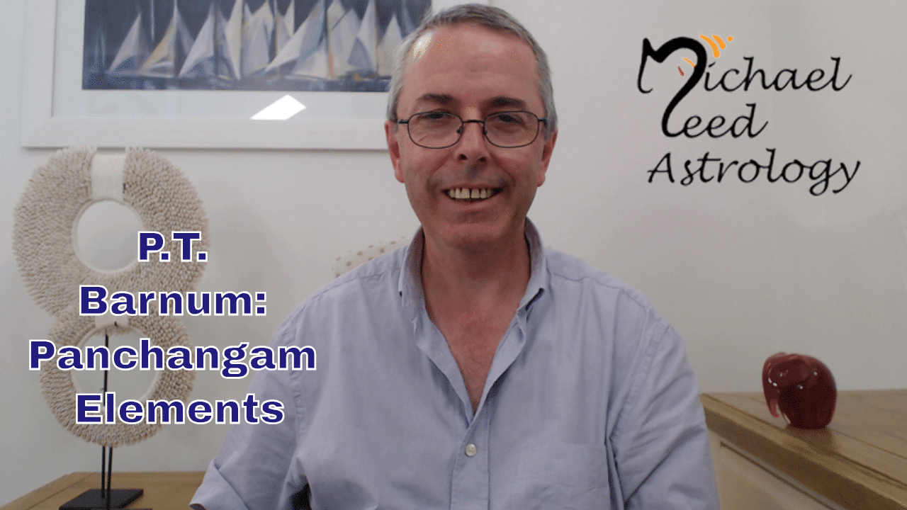 P.T. Barnum: Elements of the Panchangam P. T. Barnum Panchangam Elements