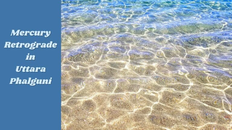 Mercury Retrograde in Uttara Phalguni Image description