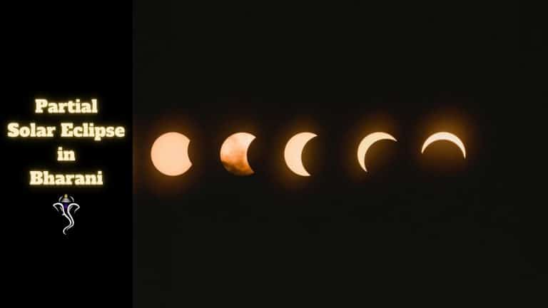 Solar Eclipse in Bharani