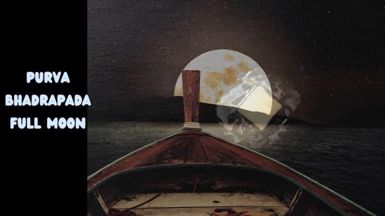 Purva Bhadrapada Full Moon Image description