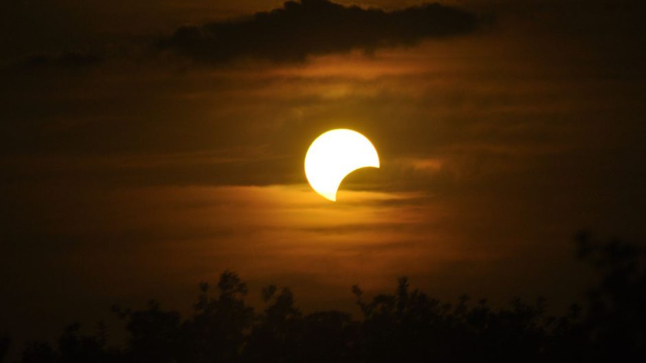 Solar Eclipse in Hasta