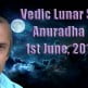 Vedic Lunar Scope Video - Anuradha 1st June, 2015