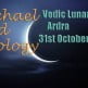 Vedic Lunar Scope Video - Ardra 31st October, 2015 Vedic Lunar Scope Video - Ardra 31st October, 2015