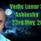 Vedic Lunar Scope Video - Ashlesha 23rd May, 2015