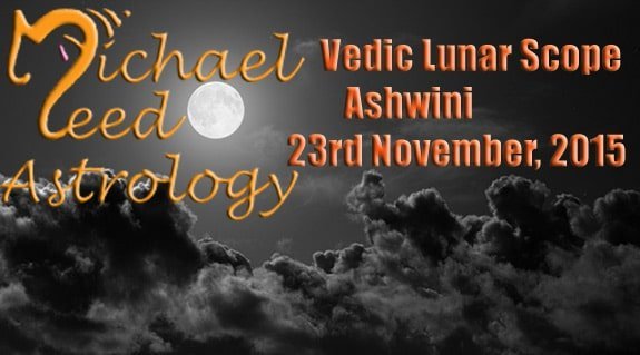 Vedic Lunar Scope Video - Ashwini 23rd November, 2015