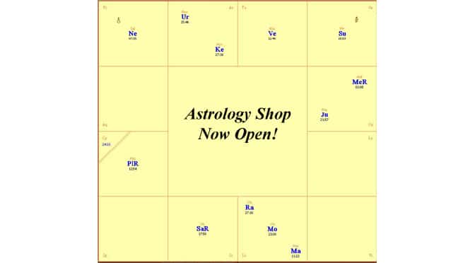 Astrology Shop Now Open!