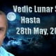 Vedic Lunar Scope Video - Hasta 28th May, 2015