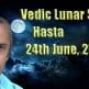 Vedic Lunar Scope Video - Hasta 24th June, 2015 Vedic Lunar Scope Video - Hasta 24th June, 2015