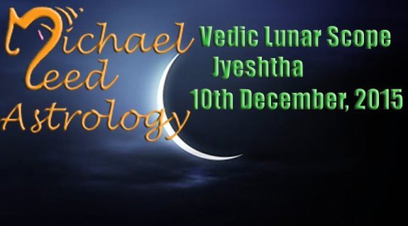 Vedic Lunar Scope Video - Jyeshtha 10th December, 2015
