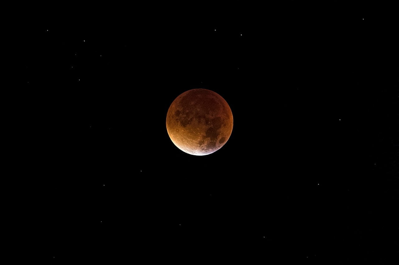 Full Moon-Total Lunar Eclipse in Anuradha Nakshatra 26th May, 2021 Total Lunar Eclipse