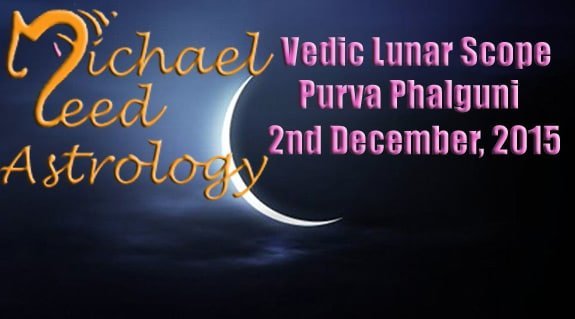 Vedic Lunar Scope Video - Purva Phalguni 2nd December, 2015