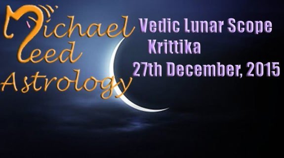 Vedic Lunar Scope Video - Pushya 27th December, 2015