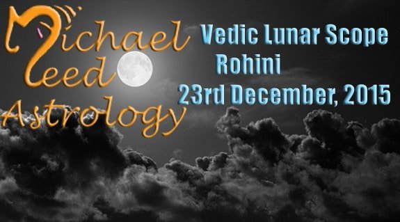 Vedic Lunar Scope Video - Rohini 23rd December, 2015