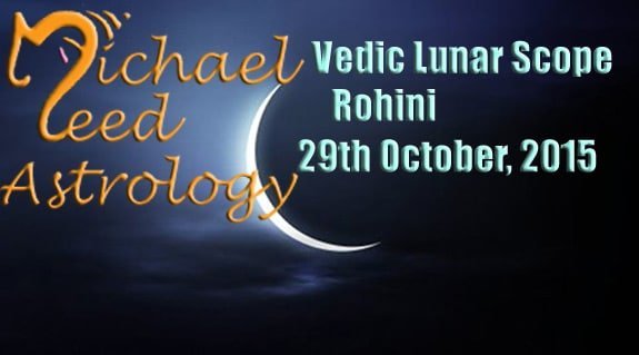 Vedic Lunar Scope Video - Rohini 29th October, 2015