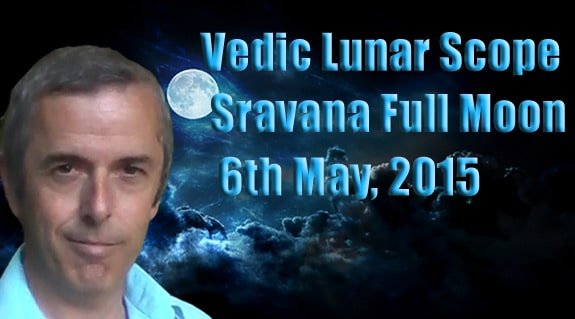 Vedic Lunar Scope Video - Sravana Full Moon 31st July, 2015