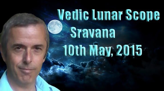 Vedic Lunar Scope Video - Sravana 10th May, 2015