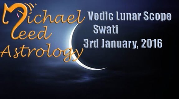 Vedic Lunar Scope Video - Swati 3rd January, 2016