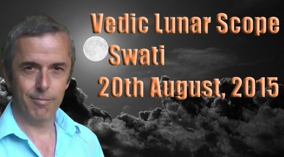 Vedic Lunar Scope Video - Swati 20th August, 2015