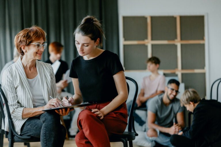 Talking about the results