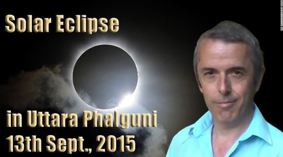 Vedic Lunar Scope Video - Solar Eclipse in Uttara Phalguni, 2015